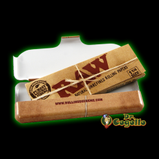 CAJA METAL LIBRITO PAPEL “RAW” 1.1/4. 