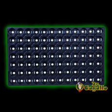 BANDEJA 84 ALVÉOLOS  JIFFY 33 MM. SIN PASTILLAS.