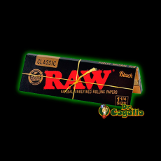 PAPEL RAW BLACK 1¼.