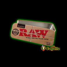 CAJA METAL RAW 1¼ ROLL CADDY.