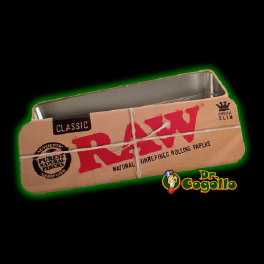 CAJA METAL RAW KING SIZE ROLL CADDY.