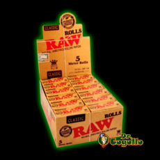 PAPEL RAW ROLLS KING SIZE SLIM 5M.