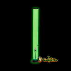BONG METACRILATO FLUORESCENTE 50CM TUBO.