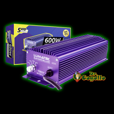 BALASTRO LUMATEK 600W 240V CON POTENCIOMETRO.