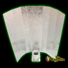 REFLECTOR ALUMINO STUCO CON CASQUILLO.