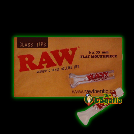 BOQUILLA CRISTAL RAW GLASS TIPS.