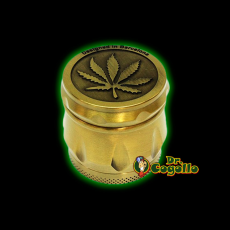 GRINDER ALUMINIO 4 PARTES RELIEVE 40MM - HOJA.