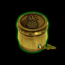 GRINDER ALUMINIO 4 PARTES RELIEVE 40MM - PIÑA.