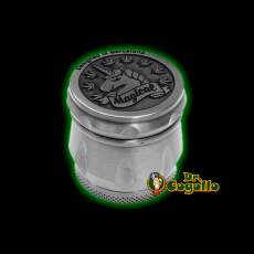 GRINDER ALUMINIO 4 PARTES RELIEVE 40MM - UNICORNIO.