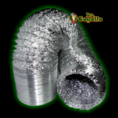 TUBO ALUMINIO FLEXIBLE Ø 127 MM.