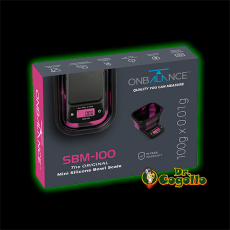 BALANZA DIGITAL MINI ON BALANCE SBM-100 100GR. X 0.01