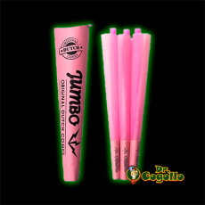 CONOS PAPEL JUMBO COLOR ROSA KING SIZE.