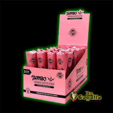 CONOS PAPEL JUMBO COLOR ROSA KING SIZE.