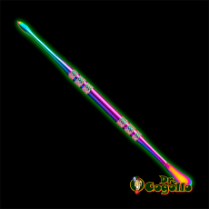 DABBER ACERO INOXIDABLE COLOR RAINBOW 12.5CM - Dr.Cogollo Grow Shop