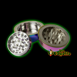 GRINDER ESFERA RAINBOW 3 PARTES 50MM - Dr.Cogollo Grow Shop
