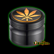 GRINDER GOLDEN LEAF 4 PARTES 63 MM CHAMP HIGH - Dr.Cogollo Grow Shop
