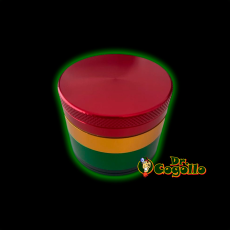 GRINDER ALUMINIO RASTA 4 PARTES 50 MM - Dr.Cogollo Grow Shop