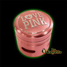 GRINDER LOVE PINK ORO ROSA 4 PARTES 63 MM