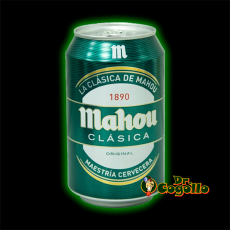LATA OCULTACION CERVEZA MAHOU CLASICA