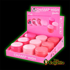 GRINDER PINKY 4 PARTES 50 MM CHAMP HIGH - Dr.Cogollo Grow shop