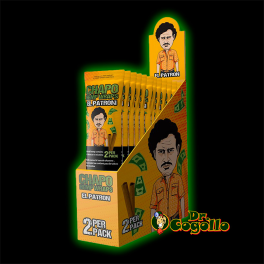 BLUNTS CHAPO HEMP WRAPS EL PATRON SABOR MELOCOTON-NARANJA