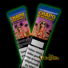 BLUNTS CHAPO HEMP WRAPS LA COLOMBIENNE FRESA-KIWI