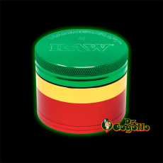 GRINDER ALUMINIO 4 PARTES RAW HAMMERCRAFT RASTA 50MM.