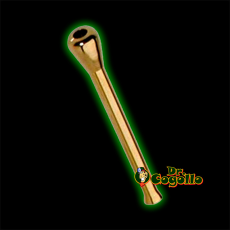 TURULO METAL DORADO LATON BULBO