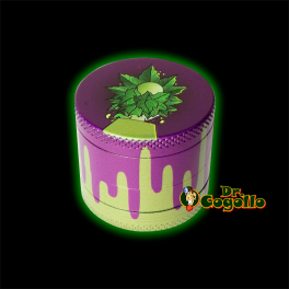GRINDER METAL TOXIC RICK 4 PARTES 40MM - Dr.Cogollo Grow Shop