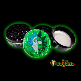 GRINDER METAL DOBLE RICK 4 PARTES 50MM - Dr.Cogollo Grow Shop