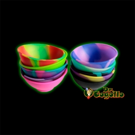 CUENCO SILICONA 5 x 2.2 CM COLORES SURTIDOS