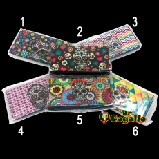 CARTERA TABACO MEXICAN SKULLS