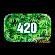 BANDEJA METAL V-SYNDICATE 420 VERDE GRANDE 27x16 CM