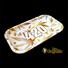 BANDEJA METAL V-SYNDICATE 420 GOLD GRANDE 27x16 CM 2