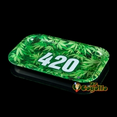 BANDEJA METAL V-SYNDICATE 420 VERDE GRANDE 27x16 CM