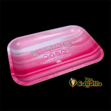 BANDEJA METAL ELEMENTS PINK 27x18 CM 2