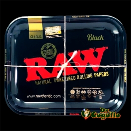 BANDEJA RAW BLACK GRANDE 34x28 CM