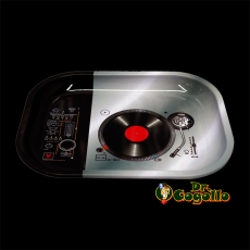 BANDEJA METAL V-SYNDICATE DJ GROOVE PEQUEÑA 18x14 CM