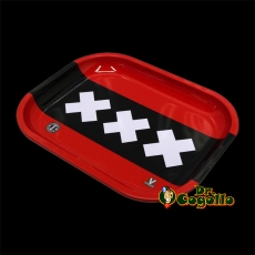 BANDEJA METAL V-SYNDICATE XXX AMSTERDAM PEQUEÑA 18x14 CM