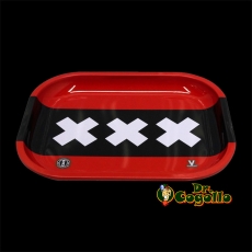 BANDEJA METAL V-SYNDICATE XXX AMSTERDAM PEQUEÑA 18x14 CM